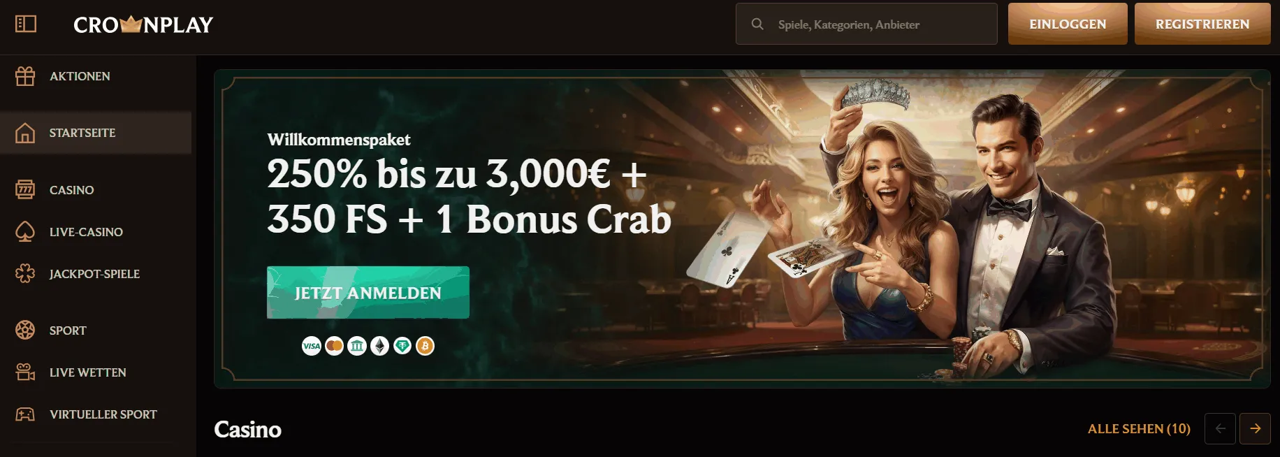 Crownplay Casino Crownplay Casino Startseite